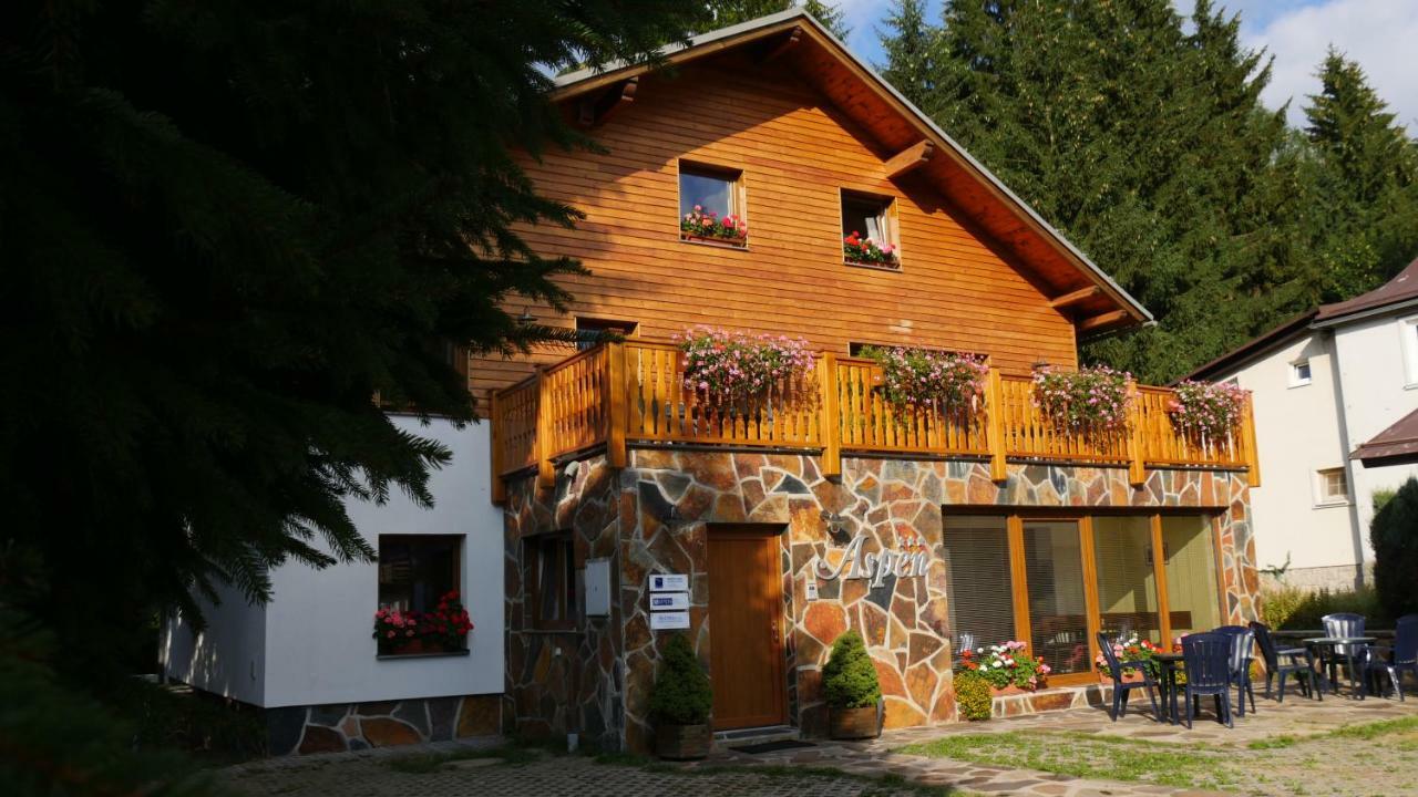 Pension Aspen ハルラホフ エクステリア 写真