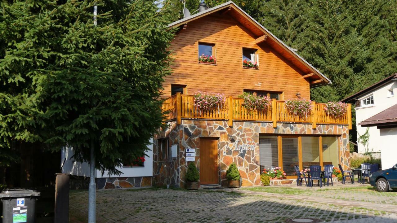 Pension Aspen ハルラホフ エクステリア 写真